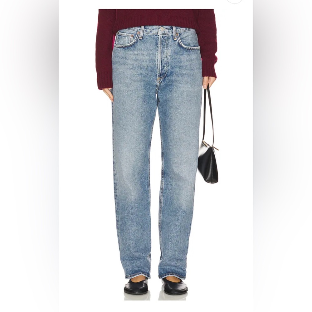 NWOT AGOLDE Fran Low Slung Jeans Size 27